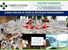 Corso online di Food&Beverage Management