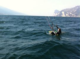 Kitesurf avanzato KITEBOARDING Lago di Garda  -  Kitesurf course ADVANCED LEVEL Garda Lake