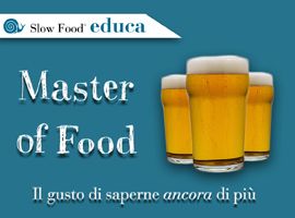 Corso Slow Food - Master of Food Birra - Dalle materie prime al consumo