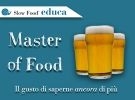 Corso slow food - master of food birra - 
