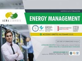 Master in Energy Management  - Riconosciuto SECEM e EN.I.C. - Accreditato CNI - ACCESSO DIRETTO ESAME EGE